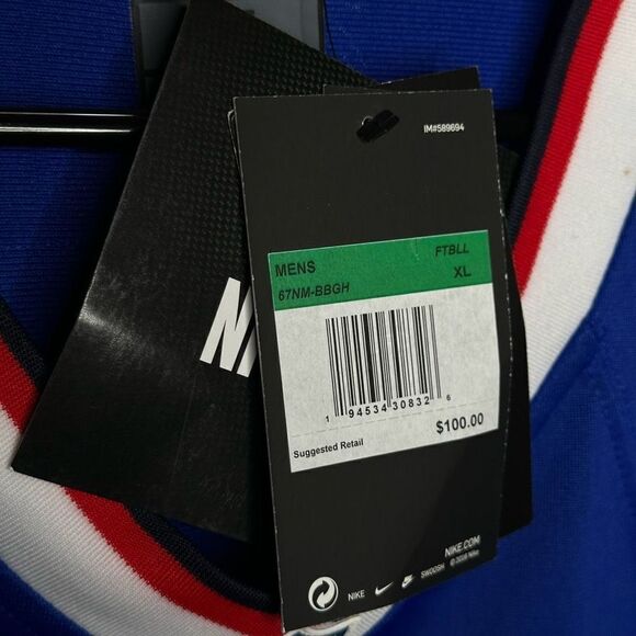 Buffalo Bills Jersey Mens Blue Red On Field #49 Tremaine Edmunds Nike Size XL - Picture 7 of 7